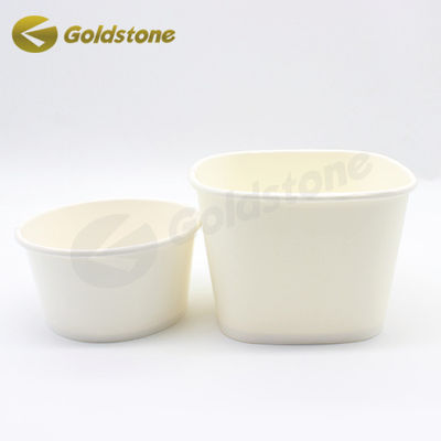 ISO9001 copos de papel de sorvete 3,5 polegadas 12 oz copos de sorvete ODM