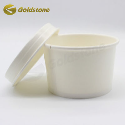 3in Higiênico Copo de sorvete tampa de papel Copo descartável Cobertas Laminado brilhante