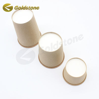 8oz Copo de Bebidas Frias Copo de Papel de Iogurte Copo de Papel Kraft de Tamanho Personalizado
