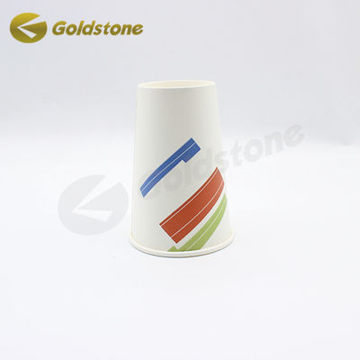 8oz Copos de papel de leite reciclado Eco descartável Dimensões personalizadas Impressão para bebidas quentes e frias
