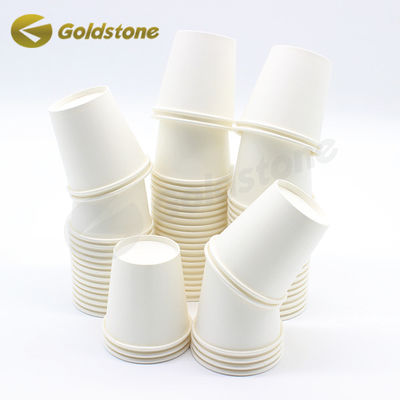 Copas de papel de leite convenientes e ecológicas para servir de forma segura e higiênica com um design exclusivo