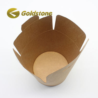Logotipo personalizado Copo de papel para remover recipientes de alimentos personalizáveis