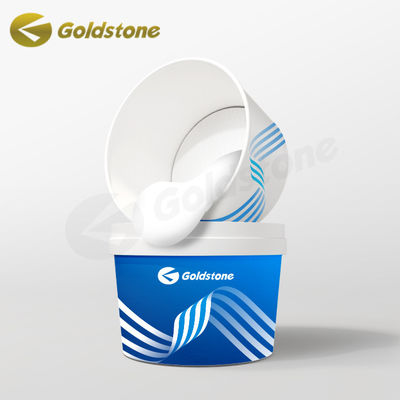 Copo de papel de iogurte