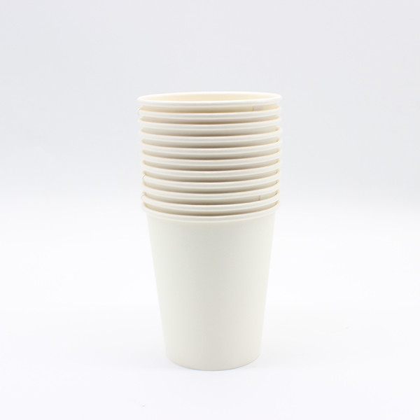 Copo de papel de chá de leite minimalista 16 oz Copo de papel para escritório local de trabalho 2