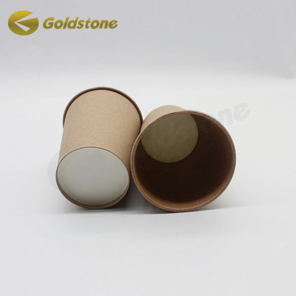 Copo de iogurte descartável reciclado Copas de papel Kraft Copo de iogurte personalizável 1