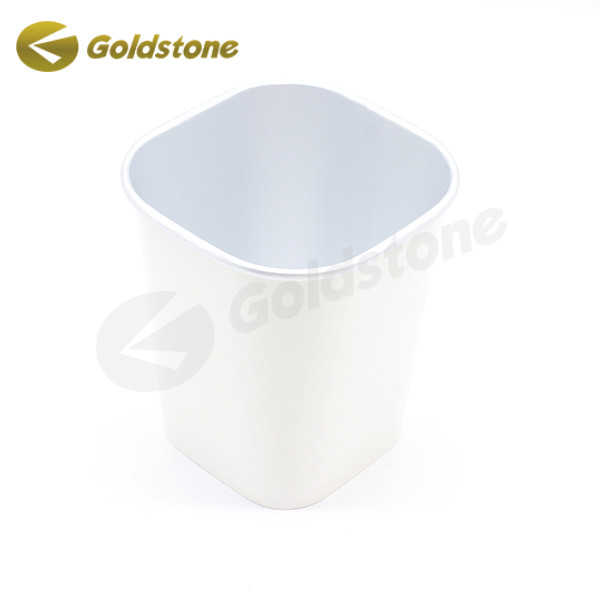 Matt Laminated Paper Bucket Single Wall Custom Branding Paperboard Bucket (Bato de papel laminado de parede única) 1